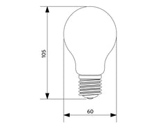 Opple LED Glühfaden LED-Lampe - 500010001500