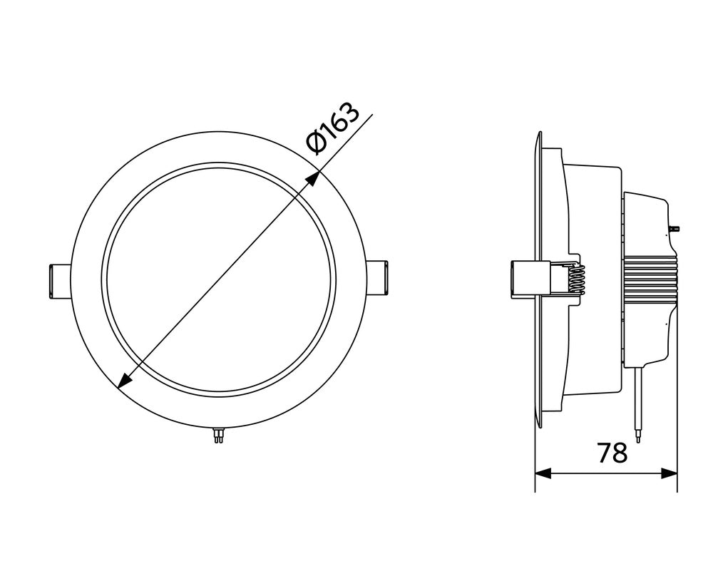 Opple LED-Downlight Downlight/Scheinwerfer/Flutlicht - 140051477