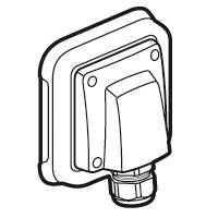 Legrand Plexo IP55 Kabelauslass ISO32 Eingebaut - 069850