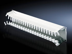 Rittal 2U Kabelmanagementpanel RAL7035 - 7269135