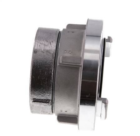 75-B (89 mm) Geschmiedetes Aluminium-Storz-Kupplung G 3'' Innengewinde drehbar