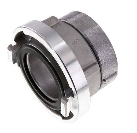 75-B (89 mm) Geschmiedetes Aluminium-Storz-Kupplung G 3'' Innengewinde drehbar