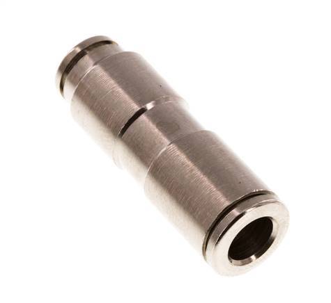 4mm x 6mm Einsteckfitting Messing NBR [2 Stück]