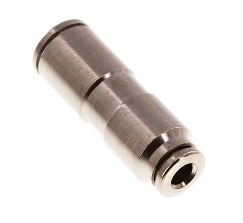 4mm x 6mm Einsteckfitting Messing NBR [2 Stück]