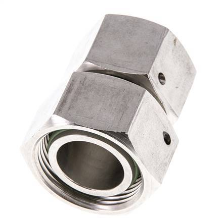 22L & 28L Edelstahl gerade mit Drehgelenk 160 bar FKM O-Ring Dichtungskonus ISO 8434-1