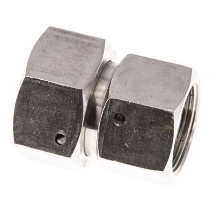 22L & 28L Edelstahl gerade mit Drehgelenk 160 bar FKM O-Ring Dichtungskonus ISO 8434-1