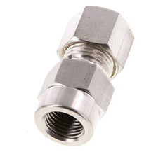10L & G1/4'' Edelstahl-Druckverschraubung mit Innengewinde für Druckmessgeräte 315 bar ISO 8434-1