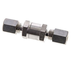Hydraulisches Rückschlagventil Kompressionsring 6L (M12x1.5) Edelstahl 1-250bar (15-3625)psi ISO 8434-1