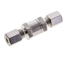 Hydraulisches Rückschlagventil Kompressionsring 6L (M12x1.5) Edelstahl 1-250bar (15-3625)psi ISO 8434-1
