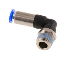 Steckverschraubung 8mm & R3/8'' männlich Selbstsperrendes Winkelstück Messing/PBT 0-10bar (0-145psi)