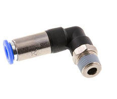 Steckverschraubung 8mm & R1/4'' männlich Selbstsicherndes Winkelstück Messing/PBT 0-10bar (0-145psi)