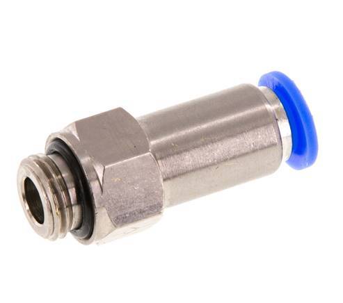 Push-In-Rückschlagventil 8mm & G1/4'' Außengewinde Messing/PBT 0,2-10bar (3-145psi) Schlauchgewinde