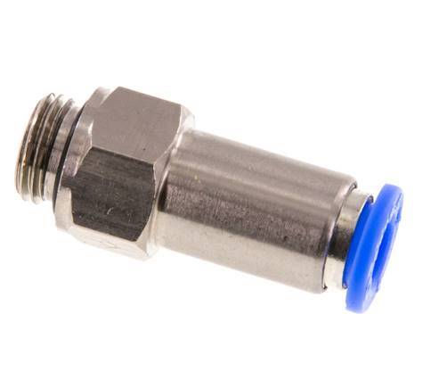 Push-In-Rückschlagventil 8mm & G1/4'' Außengewinde Messing/PBT 0,2-10bar (3-145psi) Schlauchgewinde