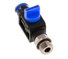3/2-Wege-Absperr-Handventil 10 mm - G3/8'' Kunststoff/Messing Gewindeseitige Entlüftung