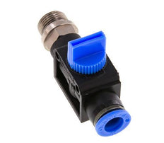 3/2-Wege-Absperr-Handventil 10 mm - G3/8'' Kunststoff/Messing Gewindeseitige Entlüftung