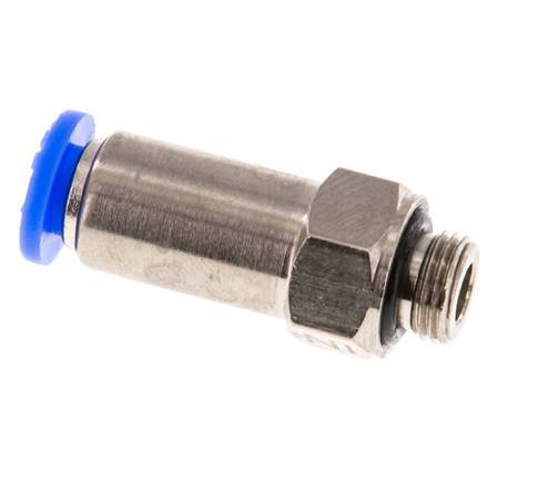 Push-In-Rückschlagventil 6mm & G1/8'' Außengewinde Messing/PBT 0,2-10bar (3-145psi) Gewinde-Schlauch