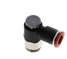 Durchflussregelventil Meter-In-Winkelstück 12 mm - G1/2'' Messing/PA 66 Sicherungsmutter