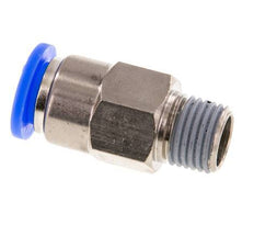 Steckverschraubung 10mm & R1/4'' männlich Selbstsichernd Messing/PBT 0-10bar (0-145psi)