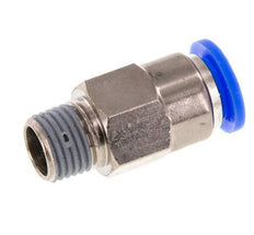 Steckverschraubung 10mm & R1/4'' männlich Selbstsichernd Messing/PBT 0-10bar (0-145psi)