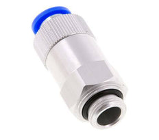 Push-In-Rückschlagventil 10mm & G3/8'' Außengewinde Aluminium 0,2-10bar (3-145psi) Schlauchgewinde