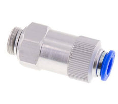 Push-In-Rückschlagventil 10mm & G3/8'' Außengewinde Aluminium 0,2-10bar (3-145psi) Schlauchgewinde