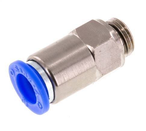 Steckverschraubung 10mm & G1/4'' männlich Selbstsichernd Messing/PBT 0-10bar (0-145psi)