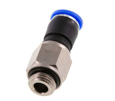 8mm & G1/4'' Drehgelenk Einsteck-Außengewinde Vernickeltes Messing/PBT NBR Drehbar