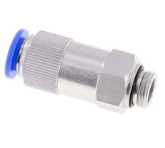 Push-In-Rückschlagventil 12mm & G3/8'' Außengewinde Aluminium 0,2-10bar (3-145psi) Schlauchgewinde