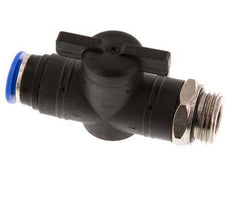 2-Wege-Kugelhahn in gerader Ausführung 12 mm - G1/2'' Kunststoff/Messing