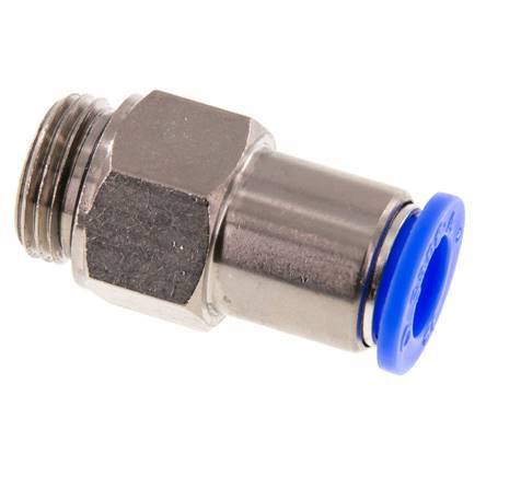 Steckverschraubung 12mm & G1/2'' Außengewinde Selbstverriegelung Messing/PBT 0-10bar (0-145psi)