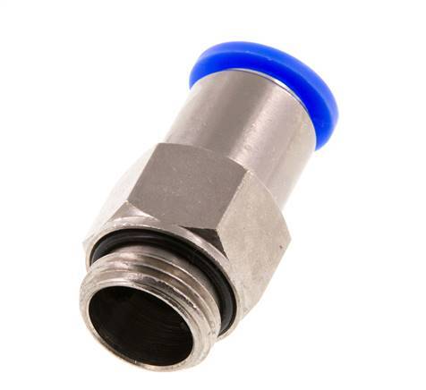 Steckverschraubung 12mm & G1/2'' Außengewinde Selbstverriegelung Messing/PBT 0-10bar (0-145psi)