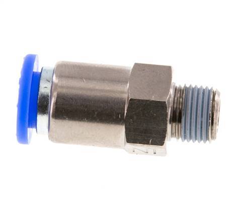 Push-In-Rückschlagventil 8mm & R1/8'' Außengewinde Messing/PBT 0,2-10bar (3-145psi) Gewinde-Schlauch