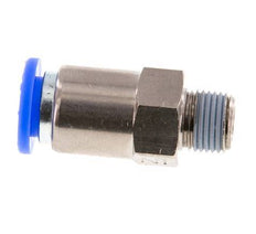 Push-In-Rückschlagventil 8mm & R1/8'' Außengewinde Messing/PBT 0,2-10bar (3-145psi) Gewinde-Schlauch
