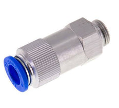 Push-In-Rückschlagventil 12mm & G3/8'' Außengewinde Aluminium 0,2-10bar (3-145psi) Schlauch