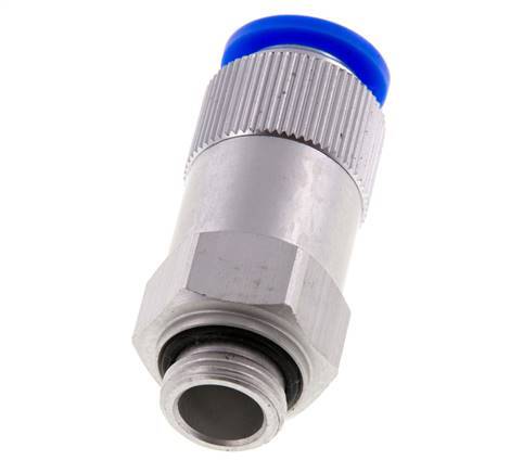 Push-In-Rückschlagventil 12mm & G3/8'' Außengewinde Aluminium 0,2-10bar (3-145psi) Schlauch