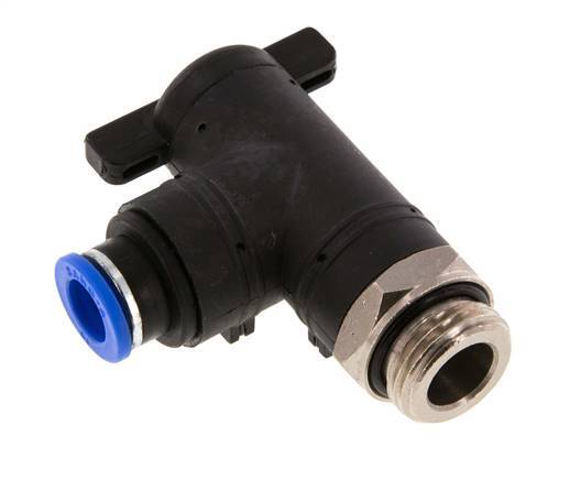 2-Wege-Winkel-Kugelhahn 10 mm - G1/2'' Kunststoff/Messing