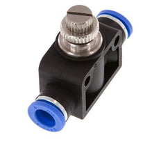Drosselschalldämpfer gerade 8 mm Messing/PA 66