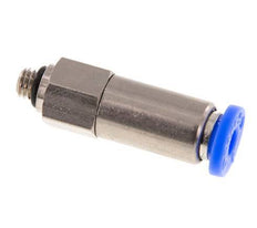 Steckverschraubung 4mm & M5 männlich Selbstsichernd Messing/PBT 0-10bar (0-145psi)