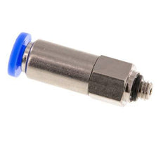 Steckverschraubung 4mm & M5 männlich Selbstsichernd Messing/PBT 0-10bar (0-145psi)