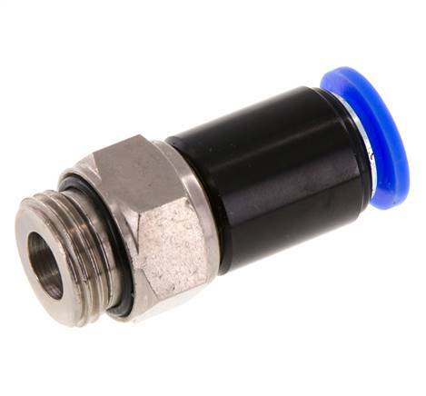 12mm & G1/2'' Drehgelenk Einsteck-Außengewinde Vernickeltes Messing/PBT NBR Drehbar