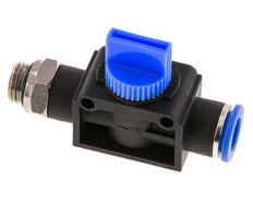 3/2-Wege-Absperr-Handventil 10 mm - G1/4'' Kunststoff/Messing Gewindeseitige Entlüftung