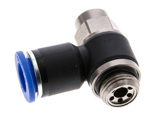 Durchflussregelungs-Schalldämpfer Auslasskrümmer 12 mm - G3/8'' Messing/PA 66 Schlitzschraube