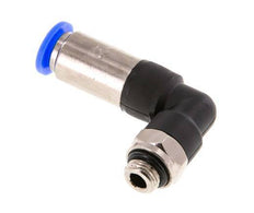 Steckverschraubung 8mm & G1/8'' männlich Selbstsicherndes Winkelstück Messing/PBT 0-10bar (0-145psi)