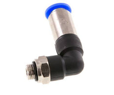 Steckverschraubung 8mm & G1/8'' männlich Selbstsicherndes Winkelstück Messing/PBT 0-10bar (0-145psi)