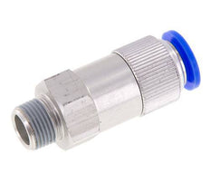 Push-In-Rückschlagventil 12mm & R3/8'' Außengewinde Aluminium 0,2-10bar (3-145psi) Gewinde-Schlauch