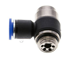 Durchflussregelungs-Schalldämpfer Auslasskrümmer 12 mm - G1/2'' Messing/PA 66 Schlitzschraube