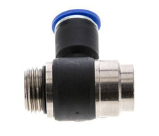 Durchflussregelungs-Schalldämpfer Auslasskrümmer 12 mm - G1/2'' Messing/PA 66 Schlitzschraube