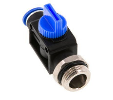 3/2-Wege-Absperr-Handventil 10 mm - R3/8'' Kunststoff/Messing Gewindeseitige Entlüftung