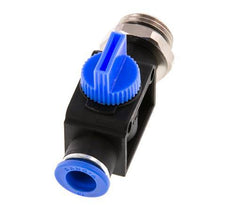 3/2-Wege-Absperr-Handventil 10 mm - R3/8'' Kunststoff/Messing Gewindeseitige Entlüftung