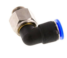 12mm & G3/8'' Winkel-Drehgelenk Einsteck-Außengewinde Vernickeltes Messing/PBT NBR Drehbar